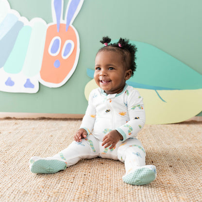 Kyte Baby Zippered Footie Very Hungry Caterpillar™