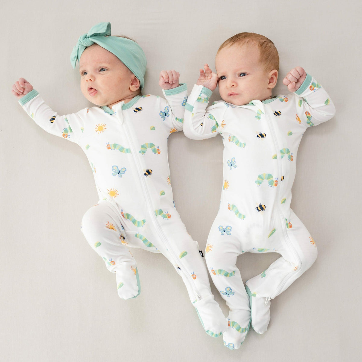 Kyte Baby Zippered Footie Very Hungry Caterpillar™