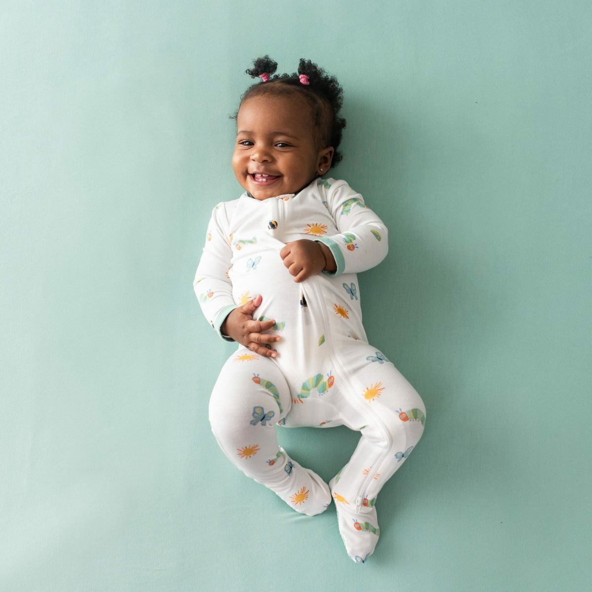 Kyte Baby Zippered Footie Very Hungry Caterpillar™