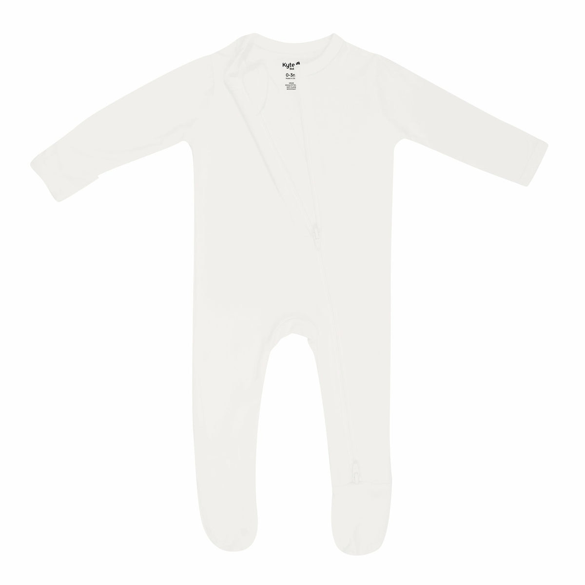 Kyte Baby Zippered Footie in Cloud