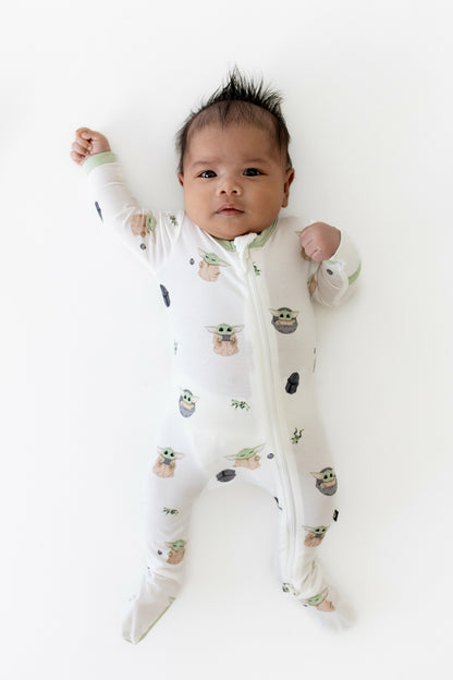 Kyte Baby Zippered Footie in Grogu™