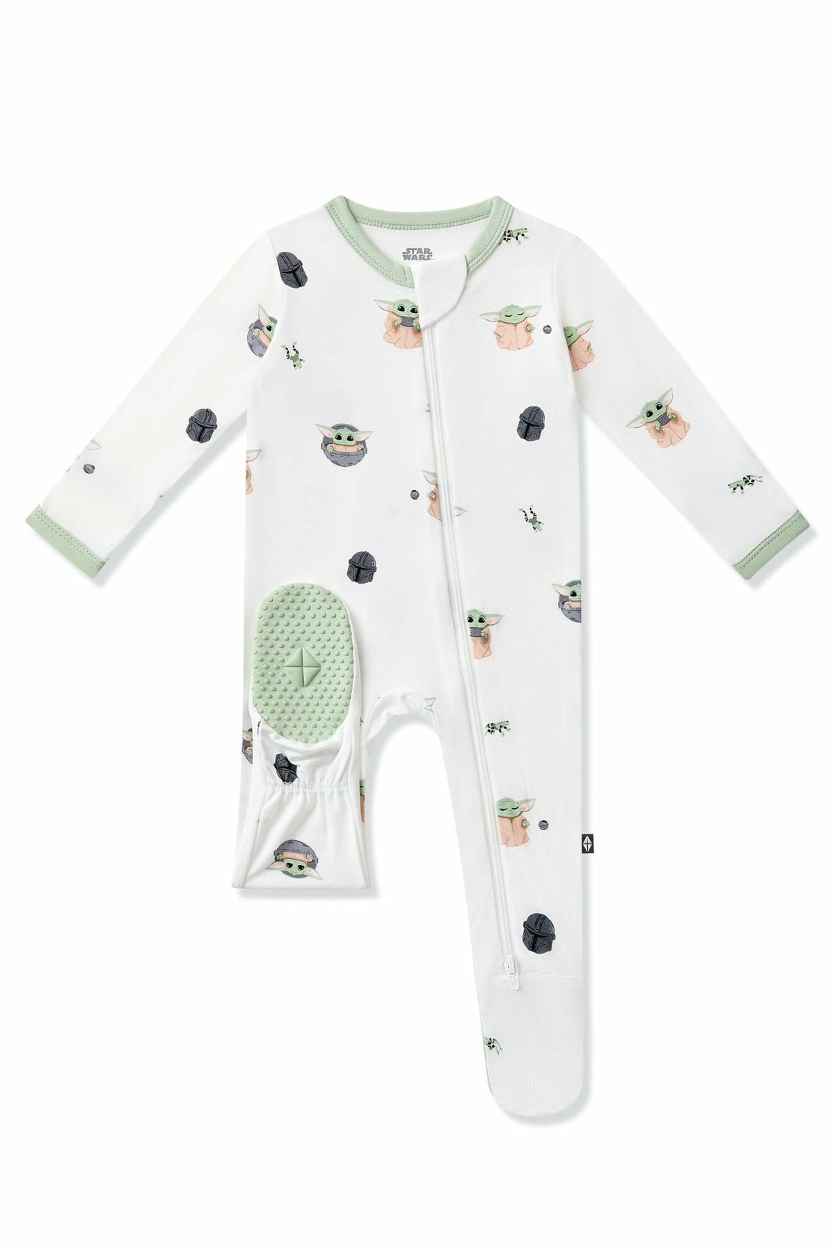 Kyte Baby Zippered Footie in Grogu™