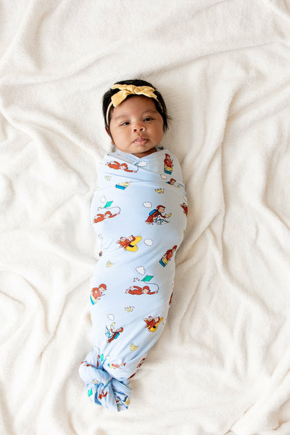 Kyte Baby Swaddle Blanket in Curious George