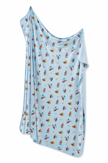 Kyte Baby Swaddle Blanket in Curious George