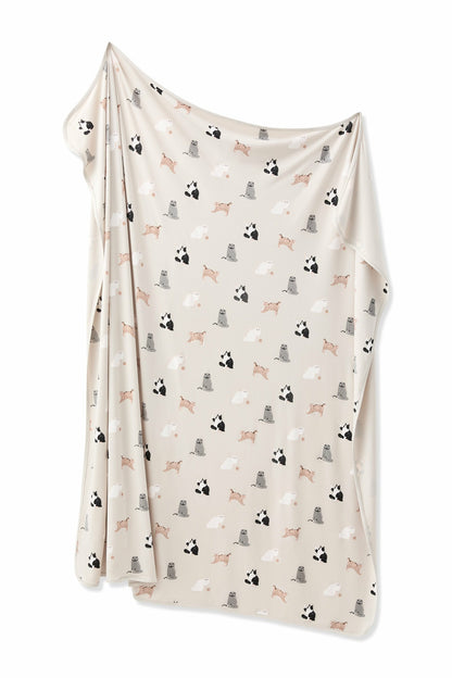 Kyte Baby Swaddle Blanket in Fluffy Cat