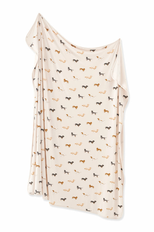 Kyte Baby Swaddle Blanket in Dachshund