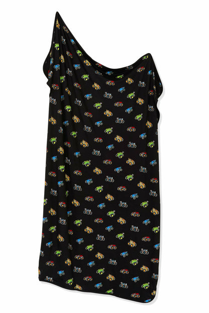 Kyte Baby Swaddle Blanket in Monster Truck