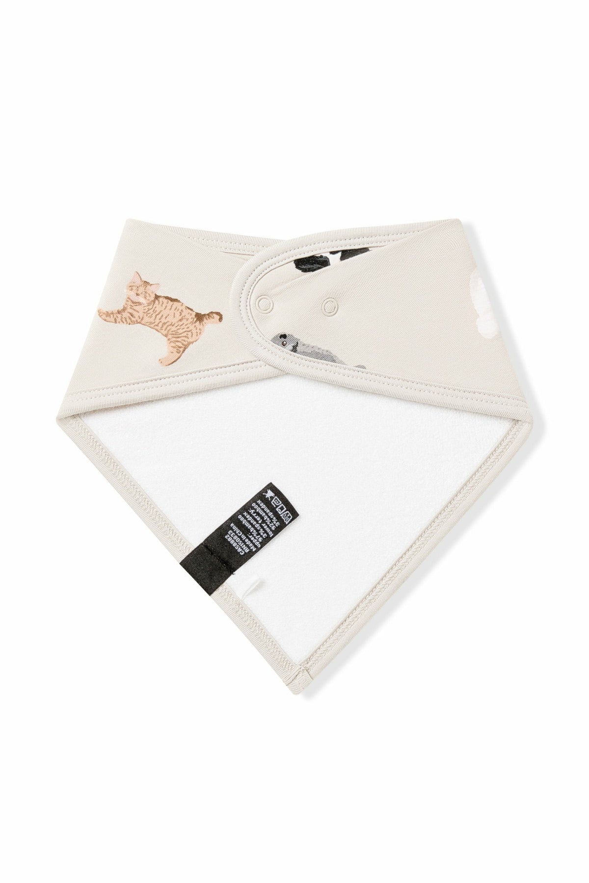 Kyte Baby Bib in Fluffy Cat