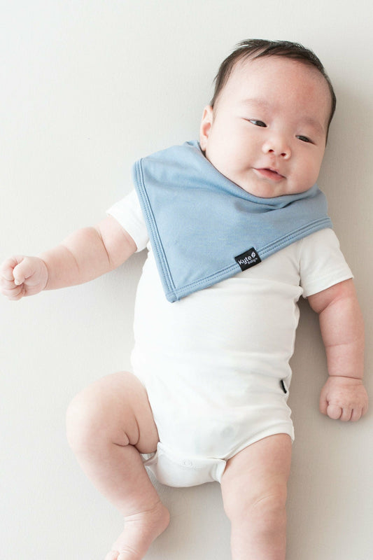 Kyte Baby Baby Bib in Slate