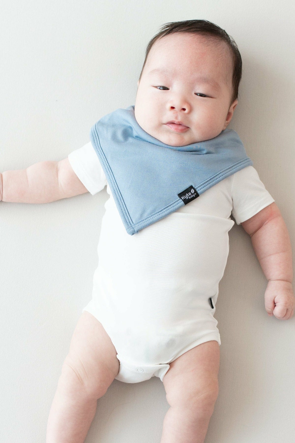 Kyte Baby Baby Bib in Slate