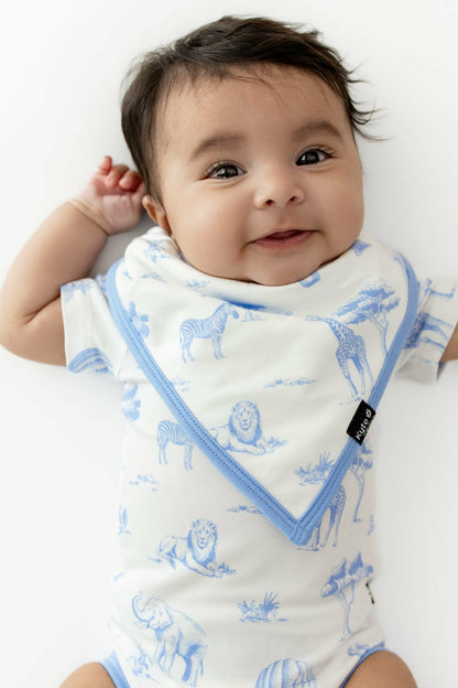 Kyte Baby Bib in Toile Safari