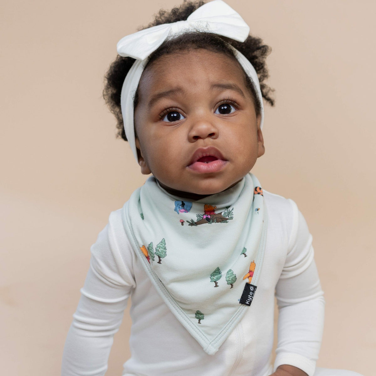 Kyte Baby Bib in Winnie the Pooh Hundred Acre Wood