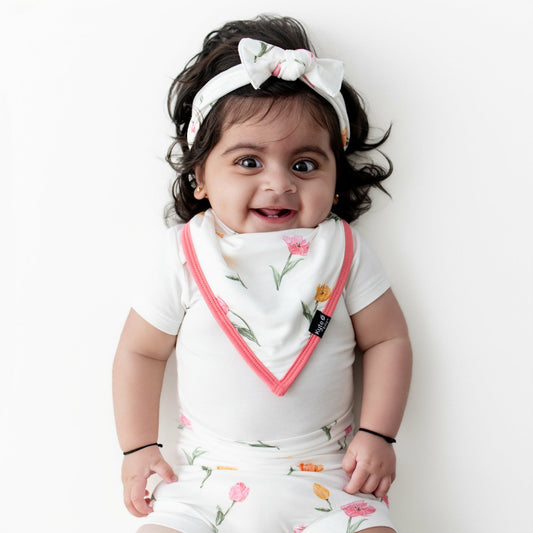 Kyte Baby Bib in Tulip