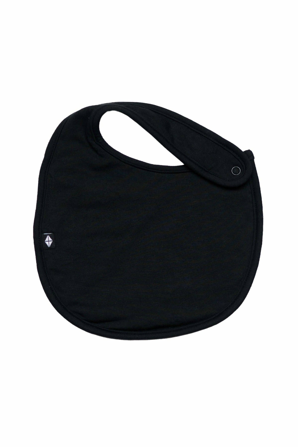 Kyte Baby Cushy Baby Bib in Midnight Black