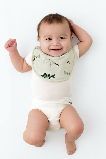 Kyte Baby Cushy Bib in Fishing