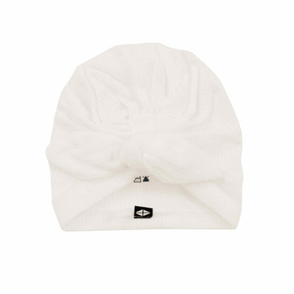 Kyte Baby Ribbed Headwrap in Cloud