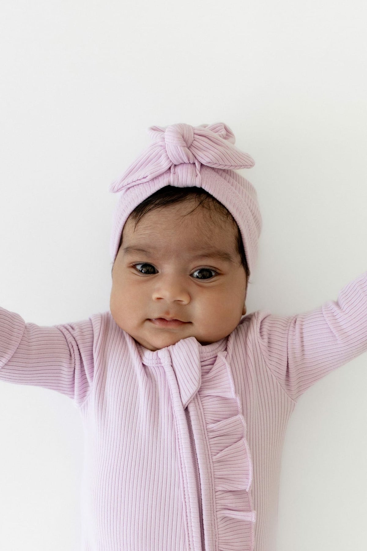 Kyte Baby Ribbed Headwrap in Thistle