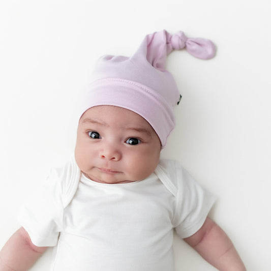 Kyte Baby Knotted Cap in Thistle
