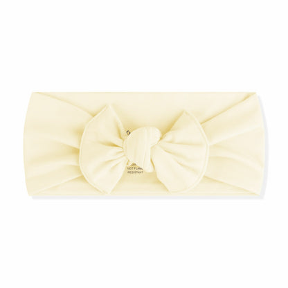 Kyte Baby Knotted Bow Headband in Chamomile