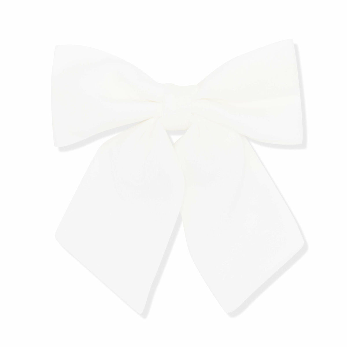Kyte Baby Large Alligator Clip Bow in Cloud