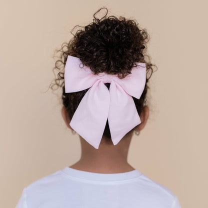 Kyte Baby Large Alligator Clip Bow in Sakura