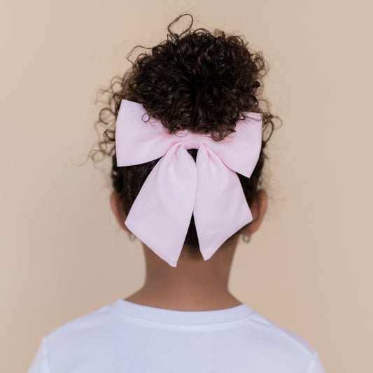 Kyte Baby Large Alligator Clip Bow in Sakura