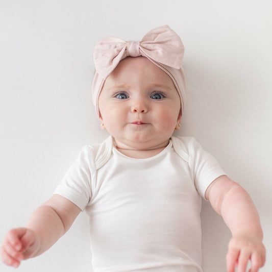 Kyte Baby Bow Headband in Blush