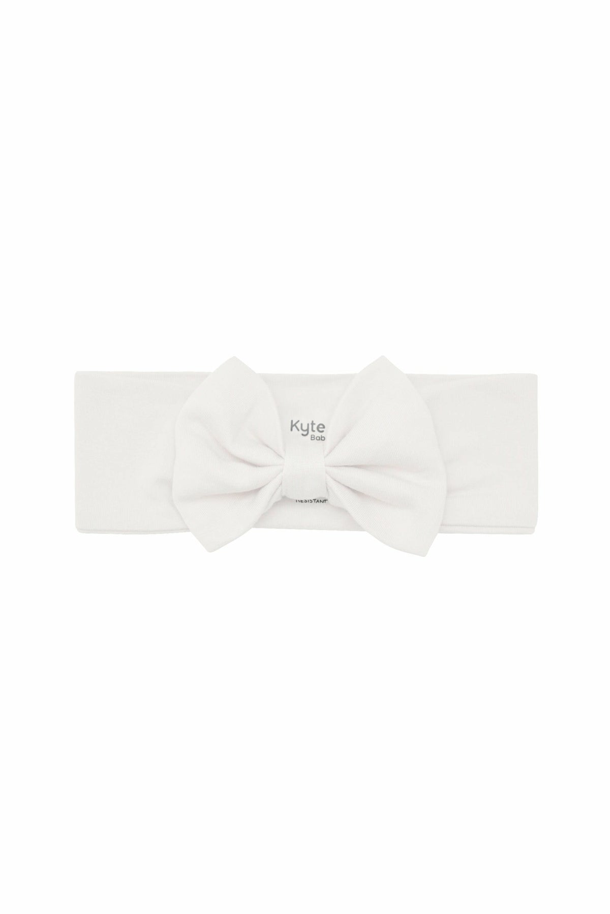 Kyte Baby Bow Headband in Oat
