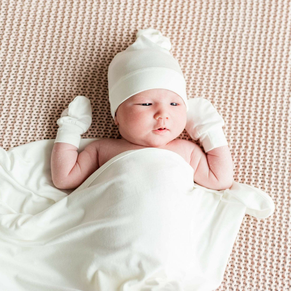 Kyte Baby Scratch Mitten in Cloud