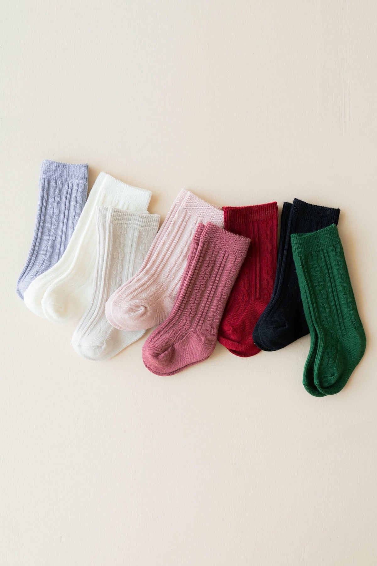 Kyte Baby Knee High Socks in Oat