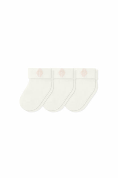 Kyte Baby Baby 3-Pack Socks in Cloud