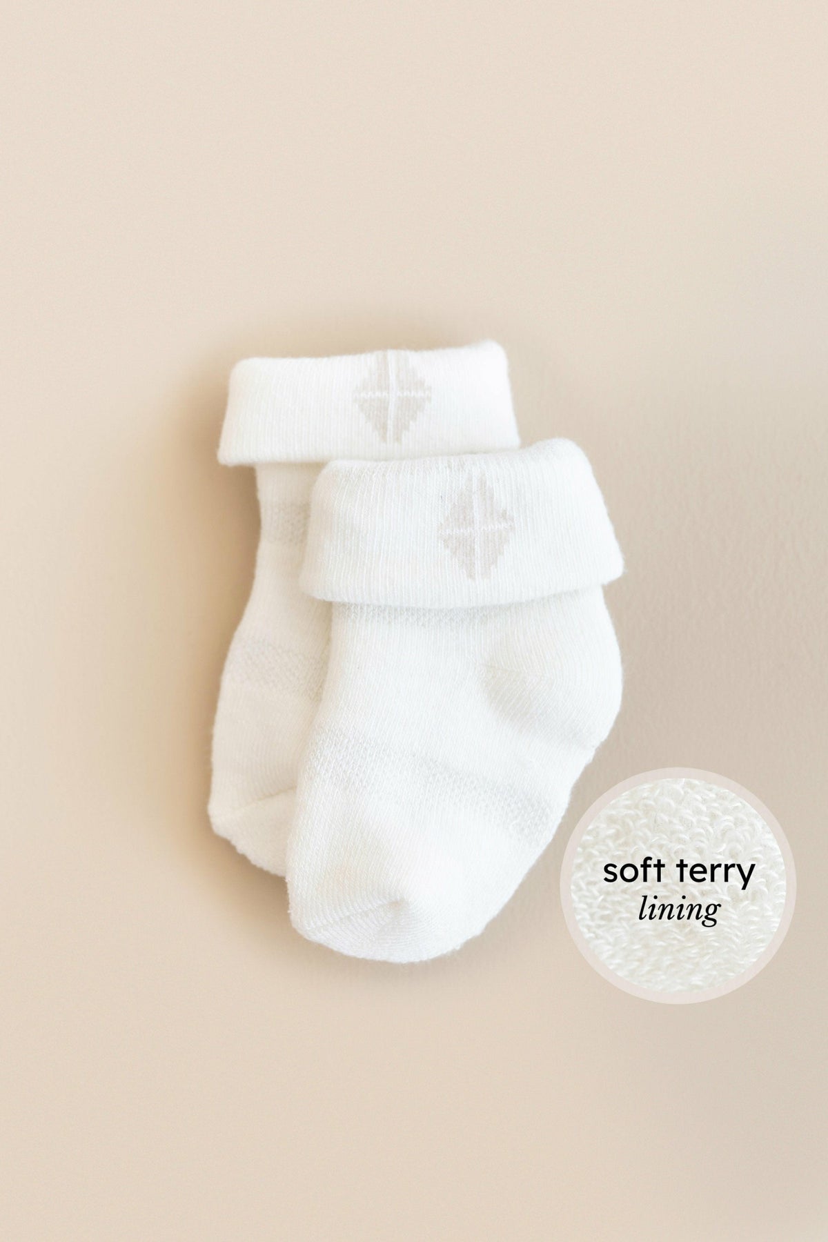Kyte Baby Baby 3-Pack Socks in Cloud