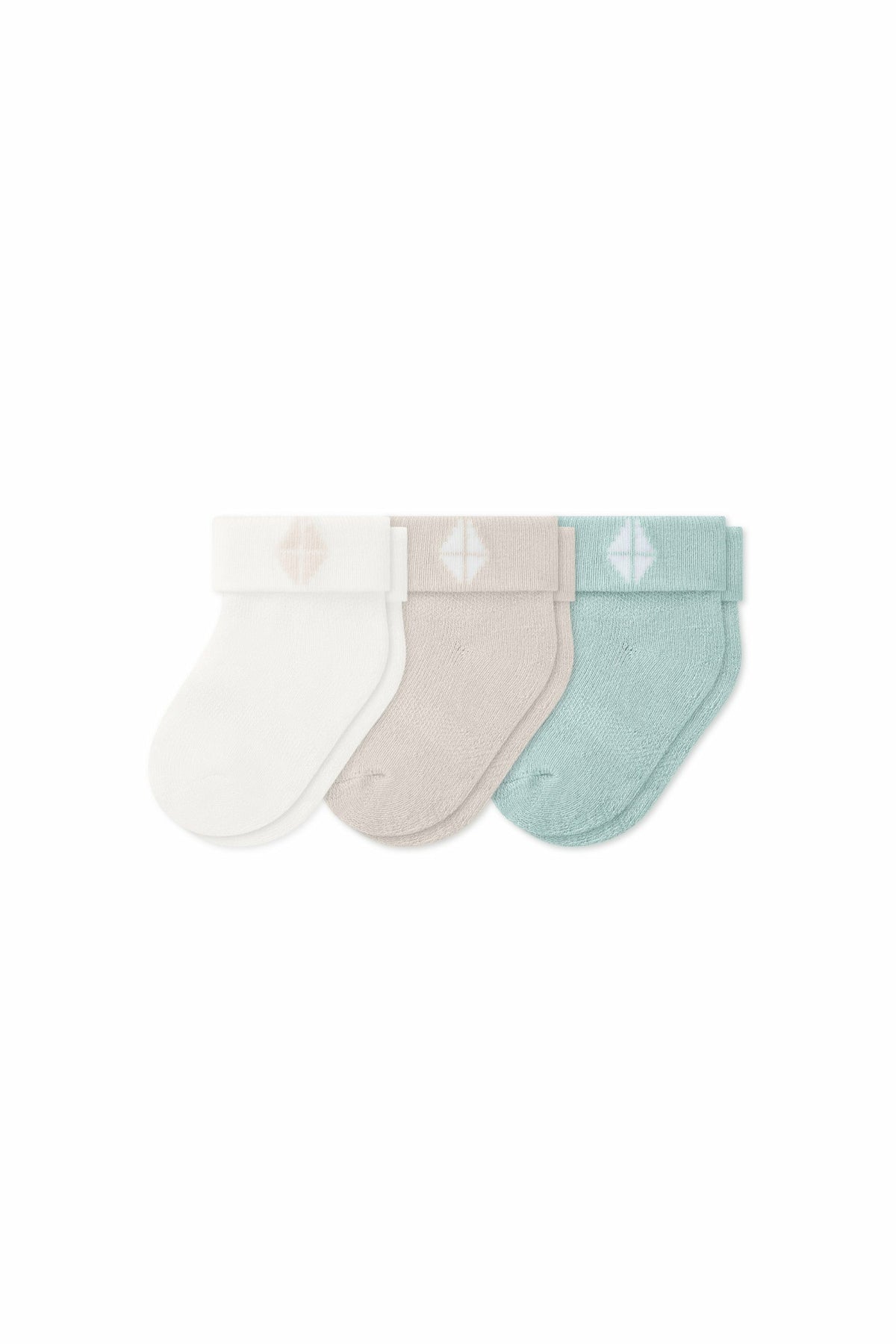 Kyte Baby Baby 3-Pack Socks in Neutral