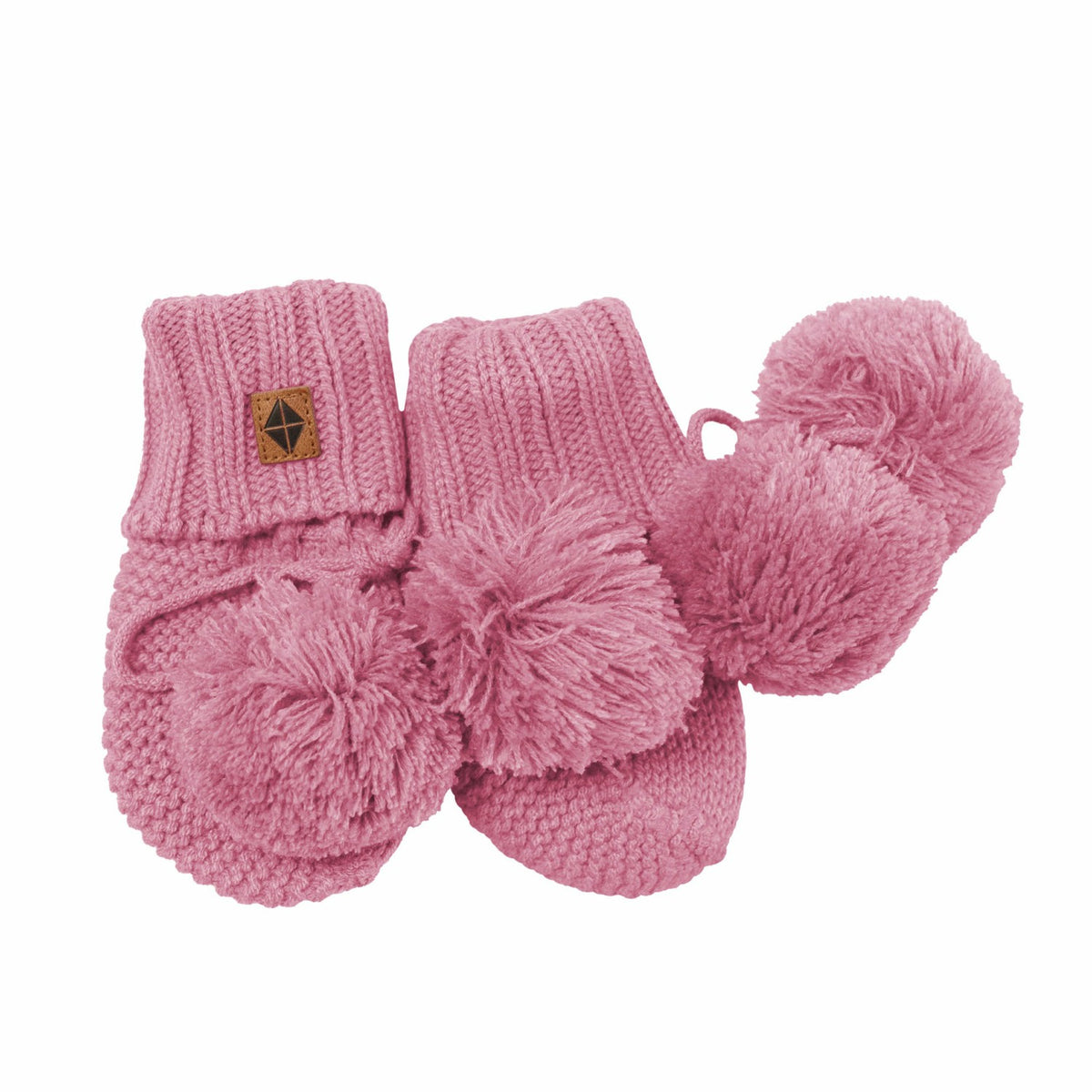 Kyte Baby Knit Booties in Apple Blossom