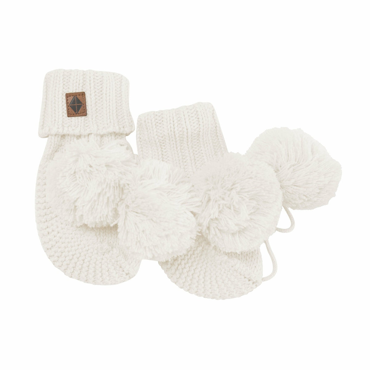 Kyte Baby Knit Booties in Oat