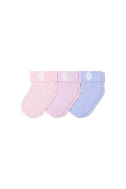 Kyte Baby Baby 3-Pack Socks in Petal