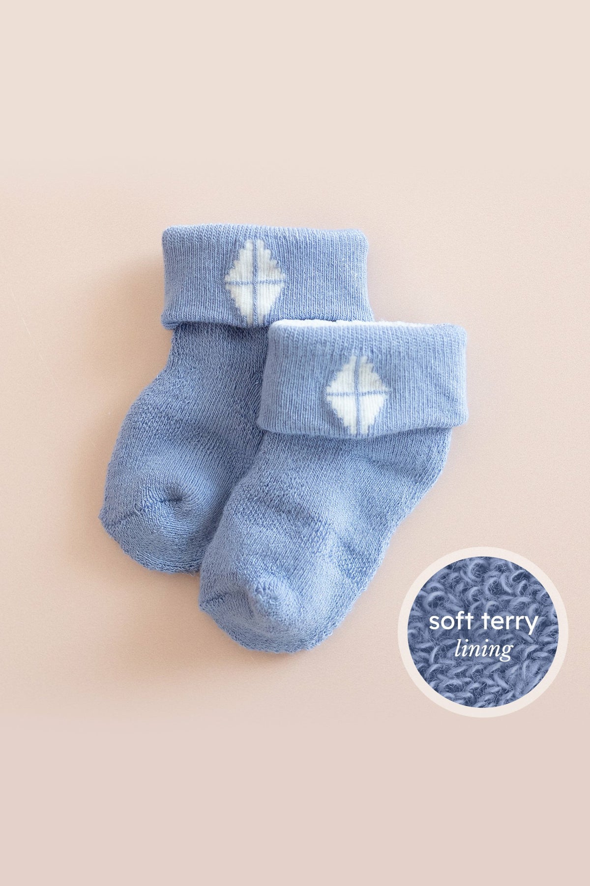 Kyte Baby Baby 3-Pack Socks in Petal