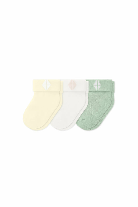 Kyte Baby Baby 3-Pack Socks in Fresh