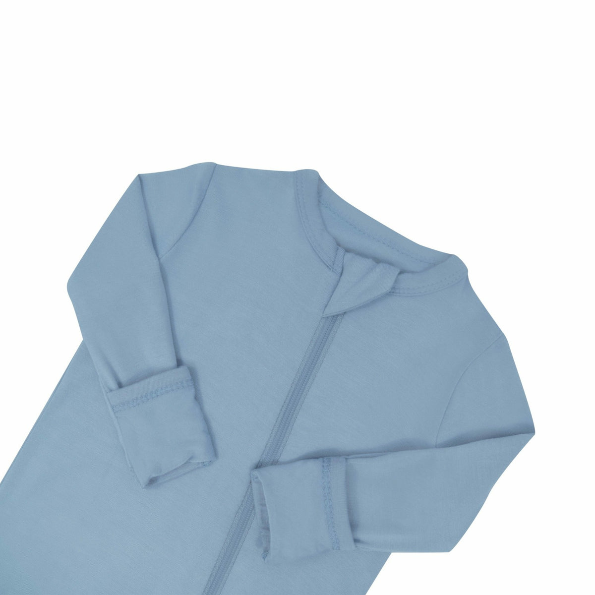 Kyte Baby Zippered Romper in Slate