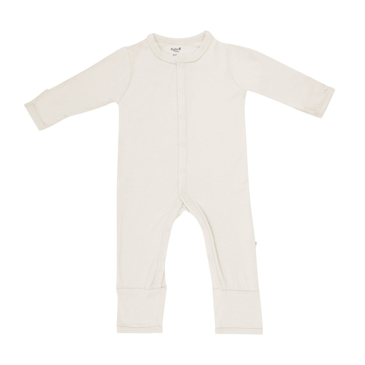 Kyte Baby Snap Romper in Oat