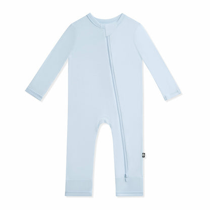 Kyte Baby Zippered Romper in Breeze