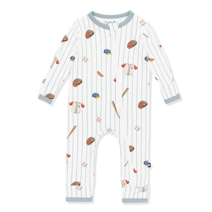 Kyte Baby Zippered Romper in Home Run