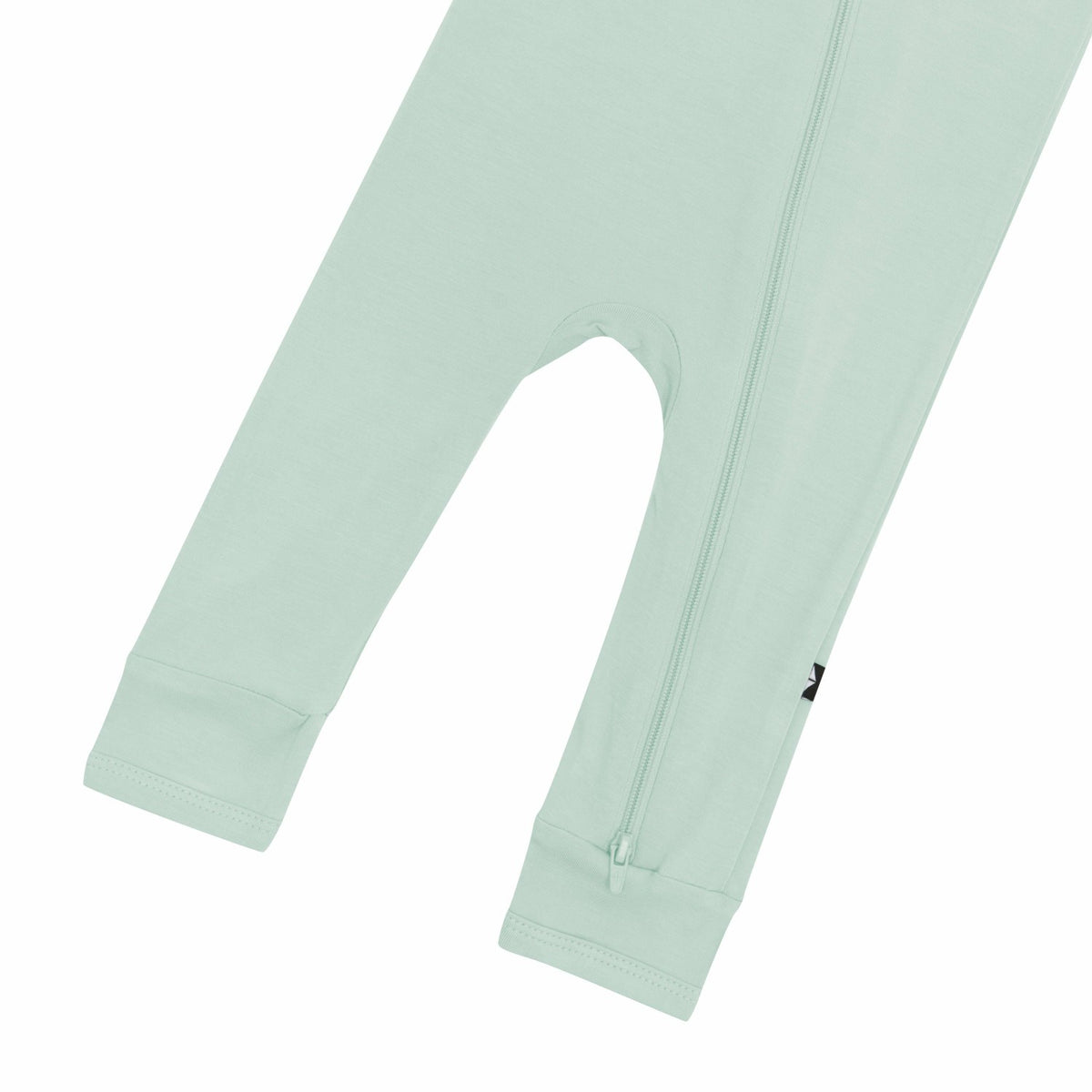 Kyte Baby Zippered Romper in Sage