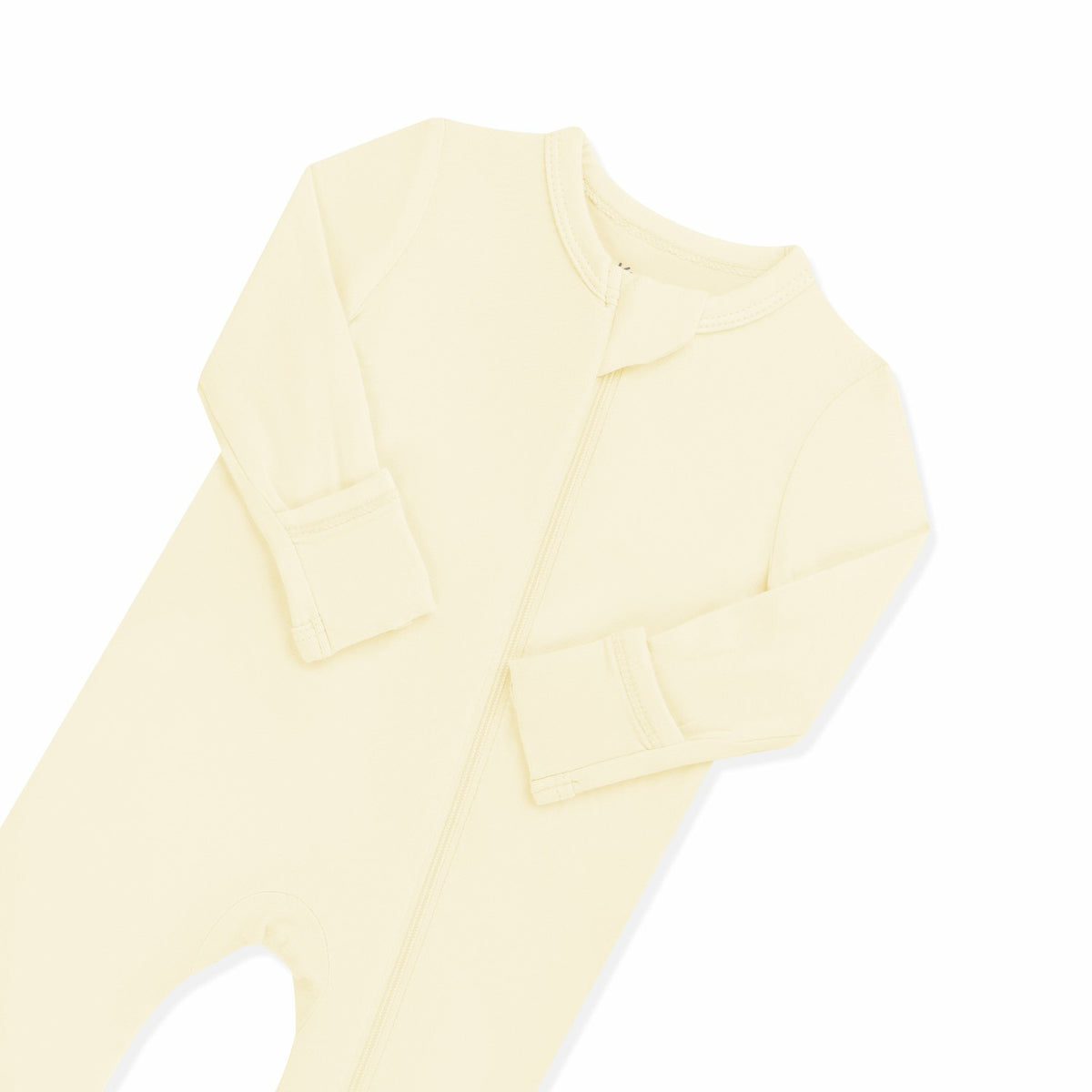 Kyte Baby Zippered Romper in Chamomile