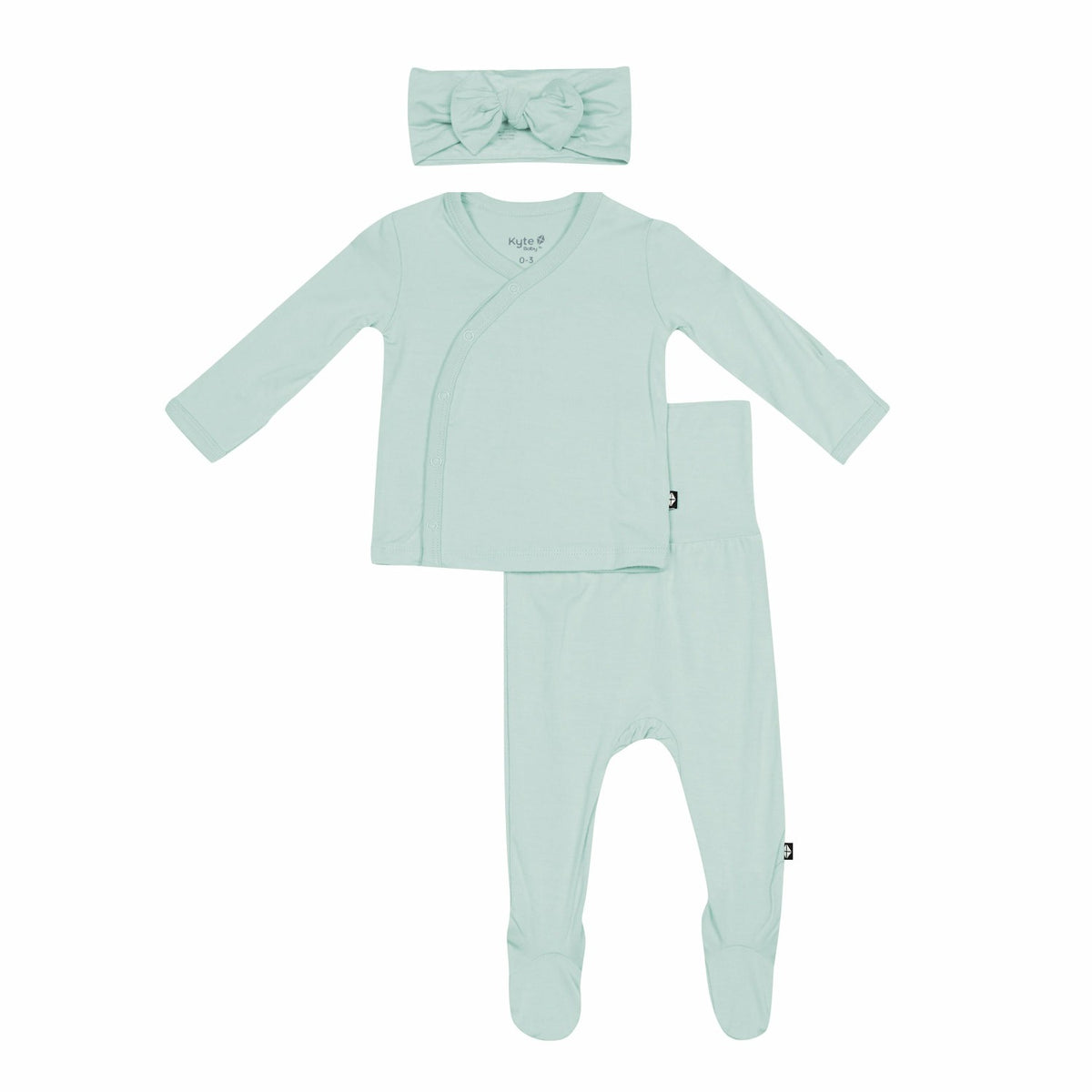 Kyte Baby Take Me Home Set with Bow in Sage