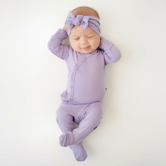 Kyte Baby Take Me Home Set with Bow in Taro