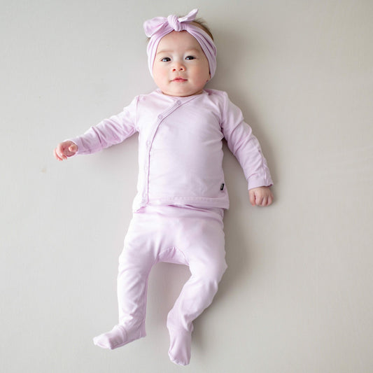 Kyte Baby Take Me Home Set with Bow in Thistle