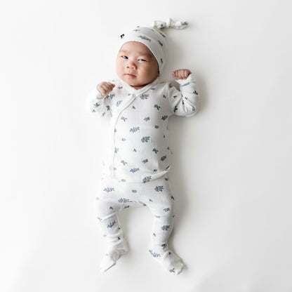 Kyte Baby Pointelle Take Me Home Set with Cap in Spray Rose