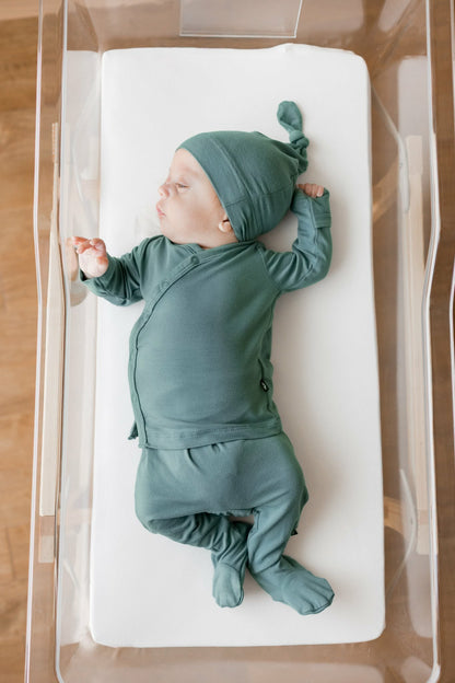 Kyte Baby Take Me Home Set with Cap in Pine