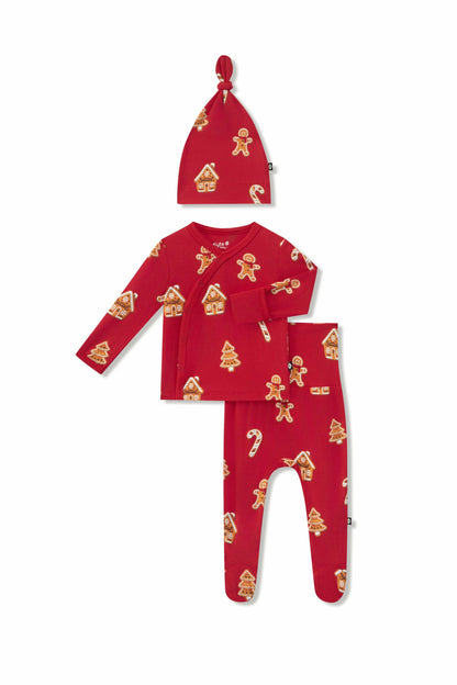 Kyte Baby Take Me Home Set with Cap in Gingerbread